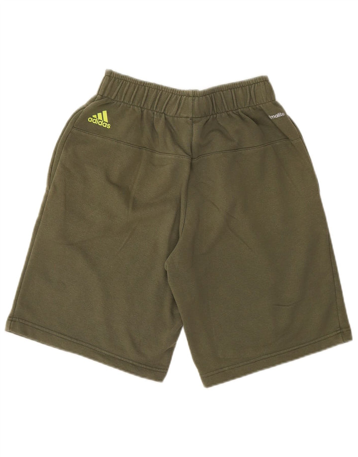 ADIDAS Mens Climalite Graphic Sport Shorts Small  Khaki
