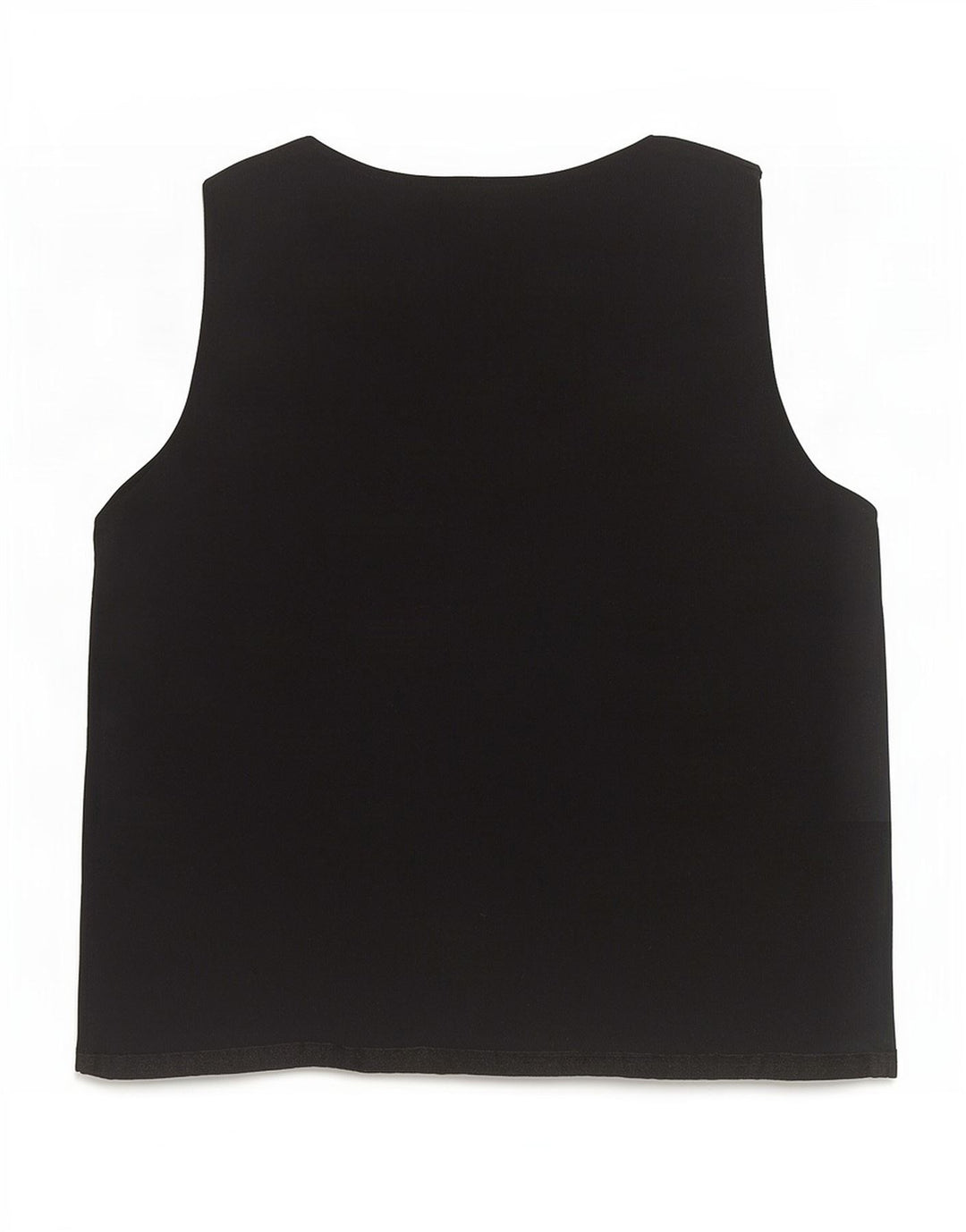 Marks & Spencer Damen Weste Top UK 12 Mittelschwarze Viskose