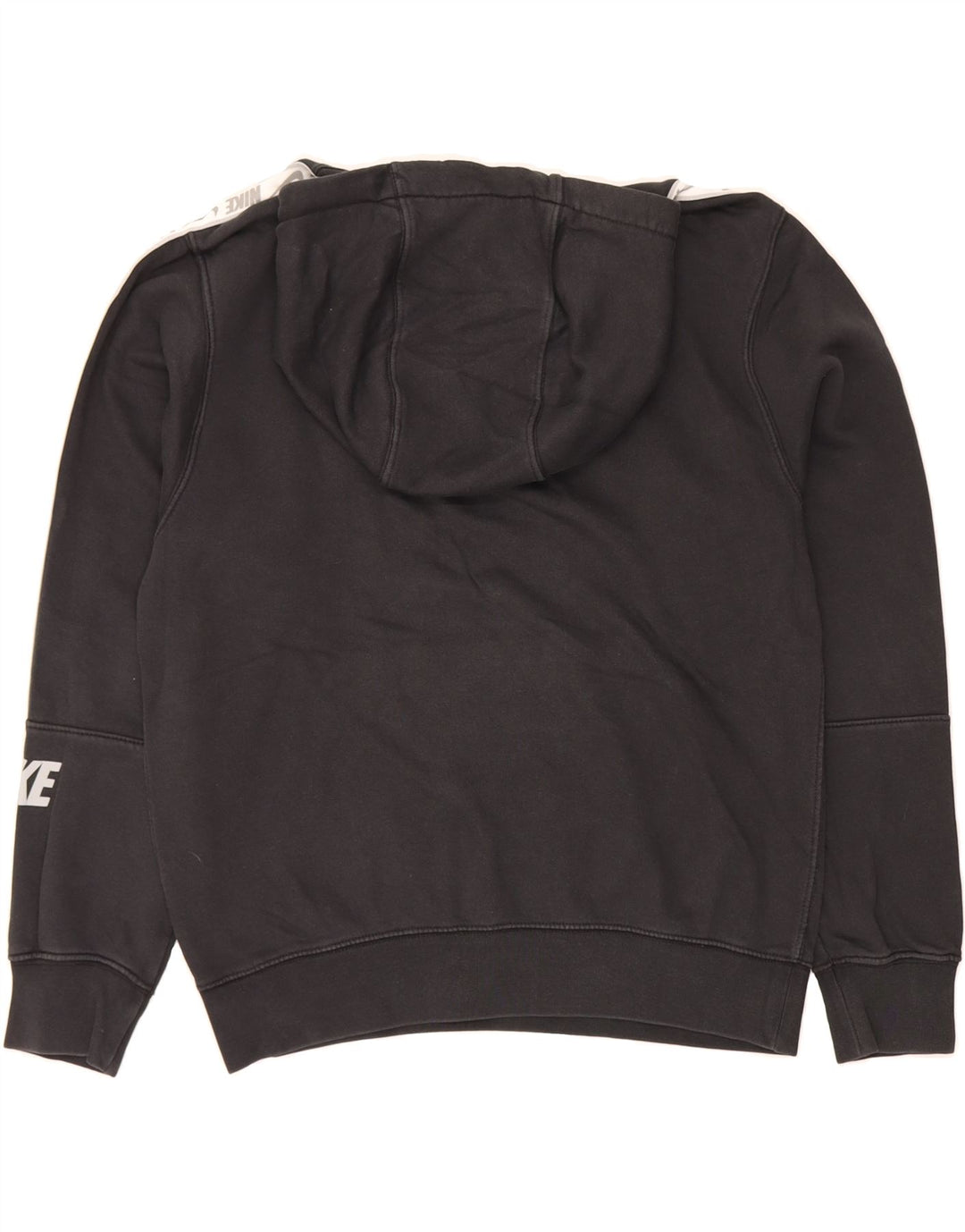 NIKE Mens Graphic Hoodie Jumper Small Black Cotton Vintage Nike and Second-Hand Nike from Messina Hembry 