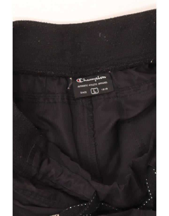 Champion Damen gerade Chino-Hose, Größe L, W32, L26, Schwarz