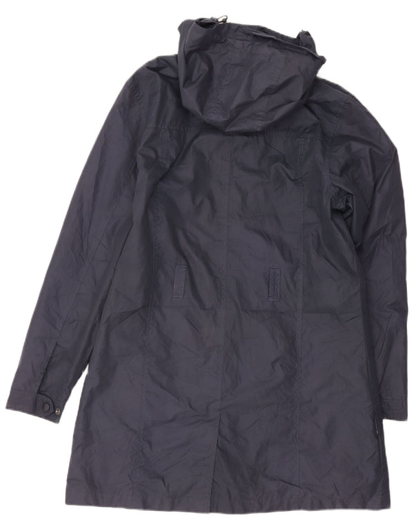 Mountain Warehouse Damen-Regenmantel mit Kapuze, UK 12, Mittelmarineblau, Polyester