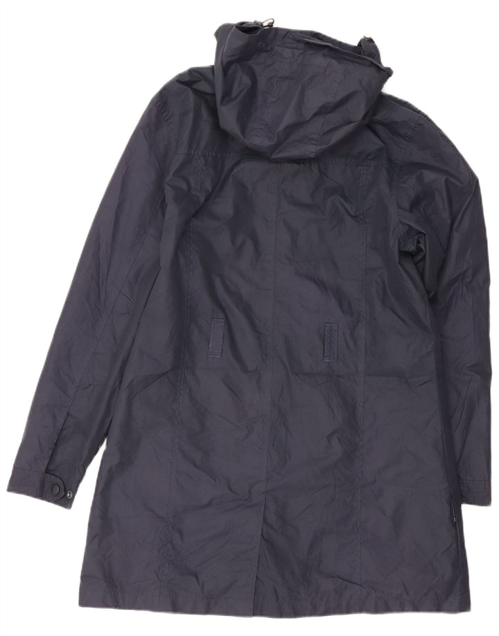 Mountain Warehouse Damen-Regenmantel mit Kapuze, UK 12, Mittelmarineblau, Polyester