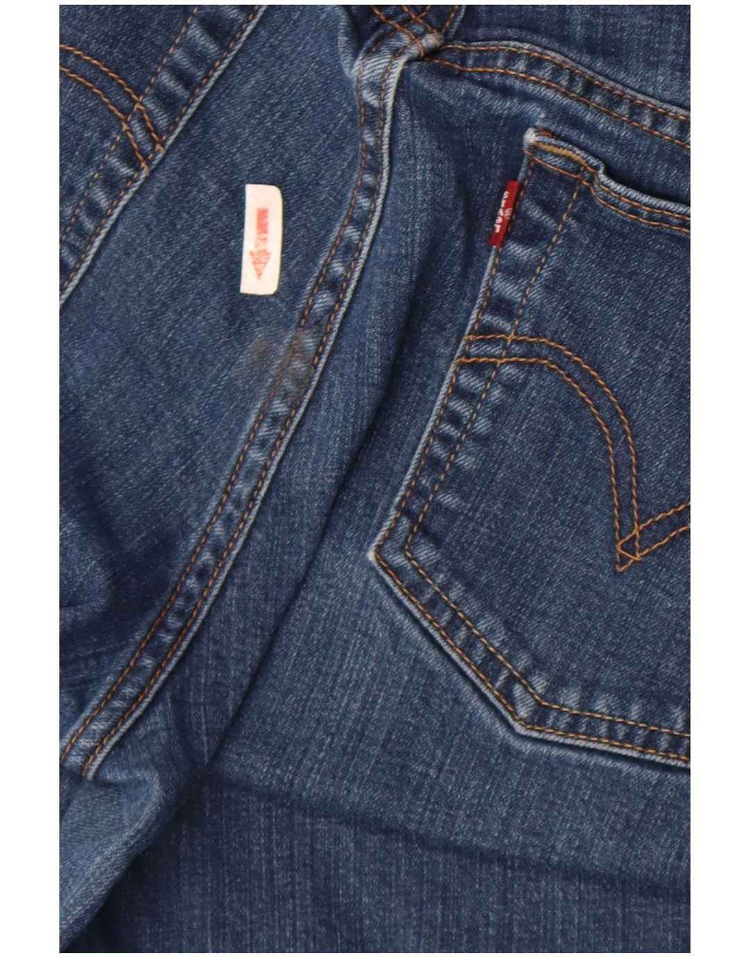 Levi's Damen 512 Bootcut Jeans US 12 Large W32 L30 Blaue Baumwolle
