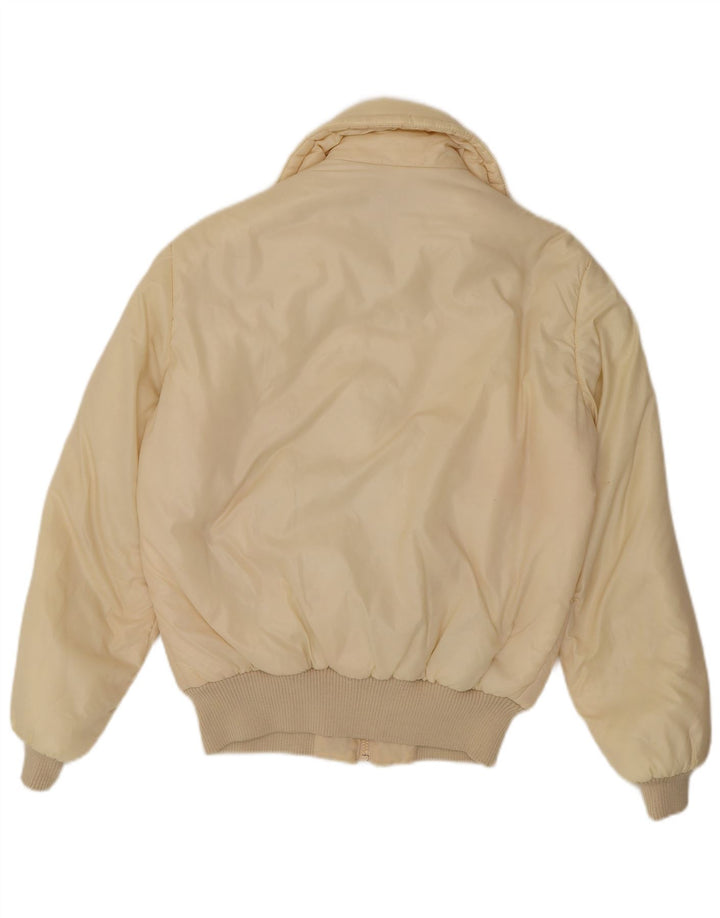 MC Ross Damen Bomberjacke IT 46 Large Off White Polyamid