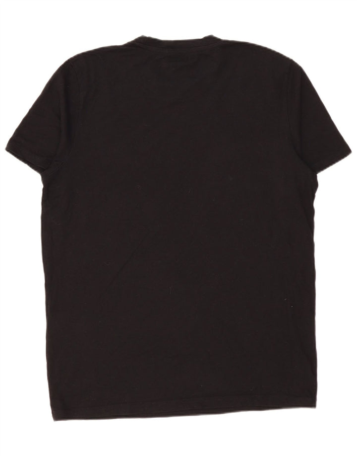 Jack & Jones Herren T-Shirt Top Large Schwarz Baumwolle
