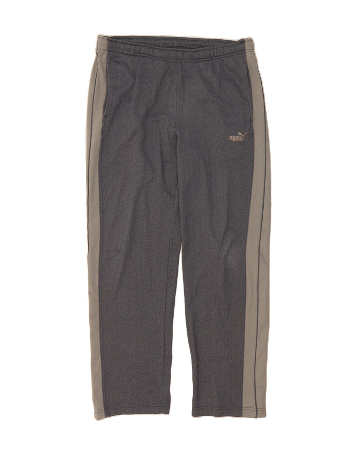 PUMA Mens Full Tracksuit Large Grey Colourblock Polyester Vintage Puma and Second-Hand Puma from Messina Hembry 