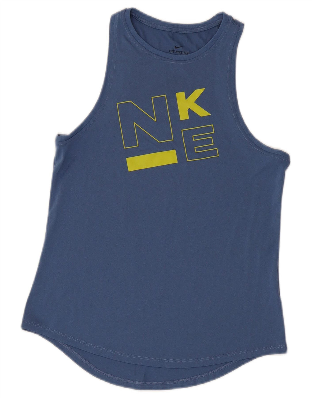 NIKE Herren Dri Fit Grafik-Weste-Top, Größe S, Blau