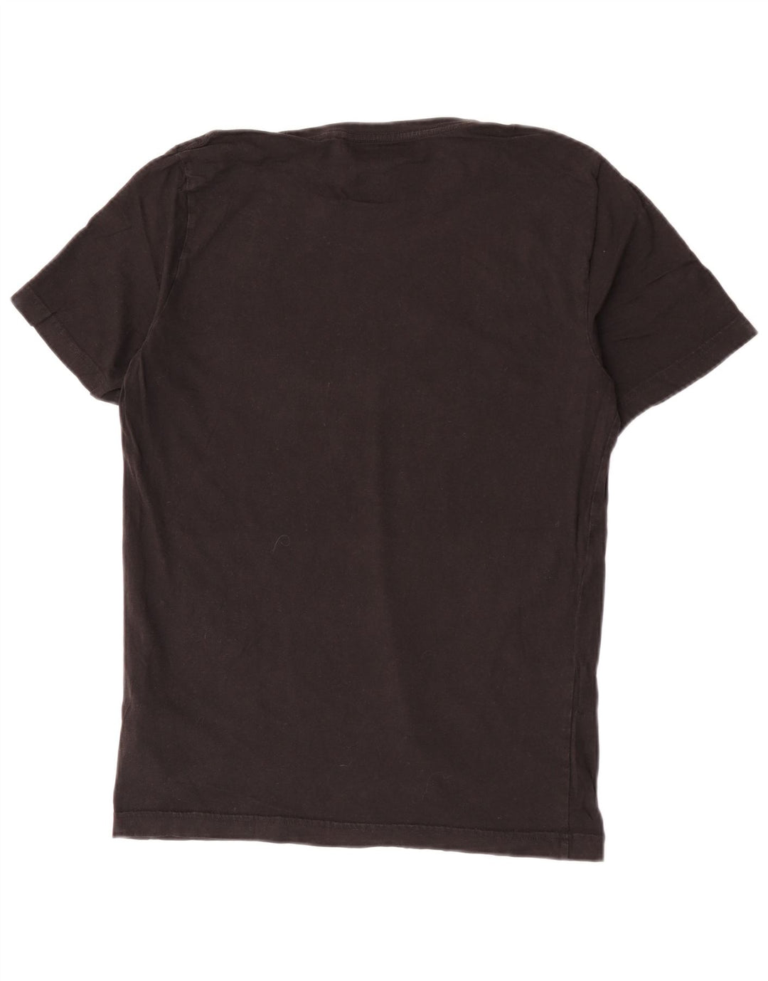 Puma Herren Grafik T-Shirt Top Mittelschwarz Baumwolle
