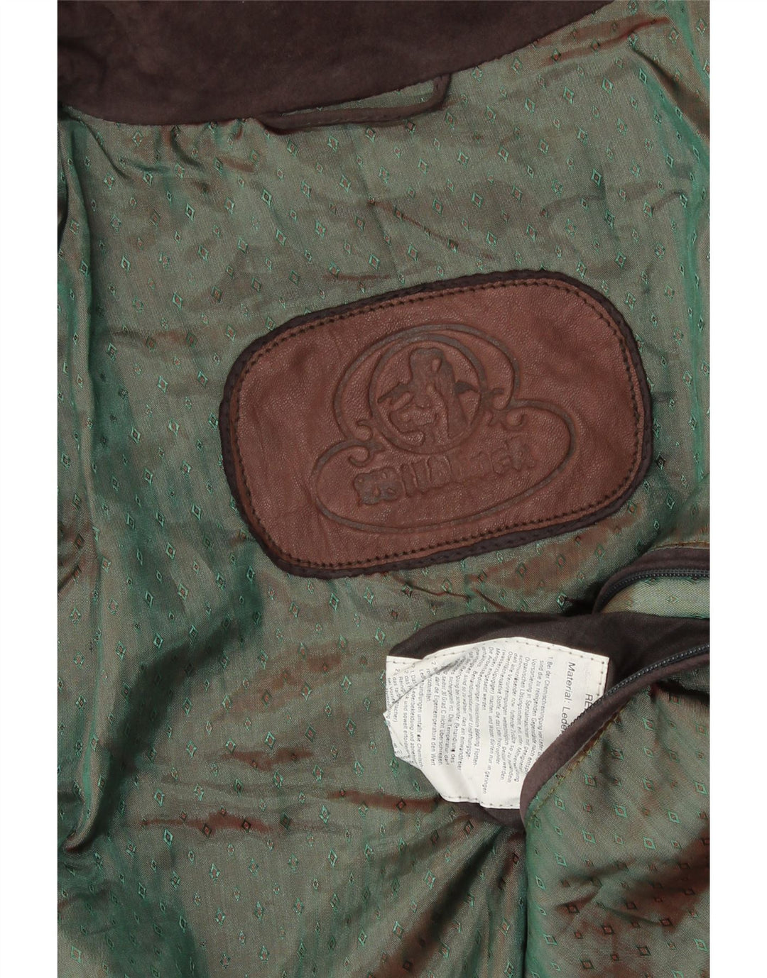 Vintage Herren Wildleder Windjacke UK 42 XL Braunes Leder