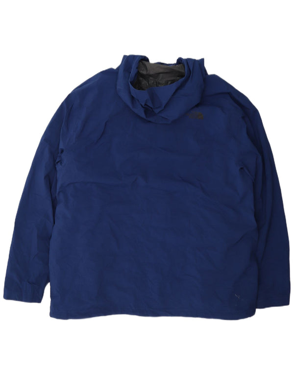The North Face Herren-Windbreakerjacke mit Kapuze, UK 44, 2XL, Marineblau, Polyester