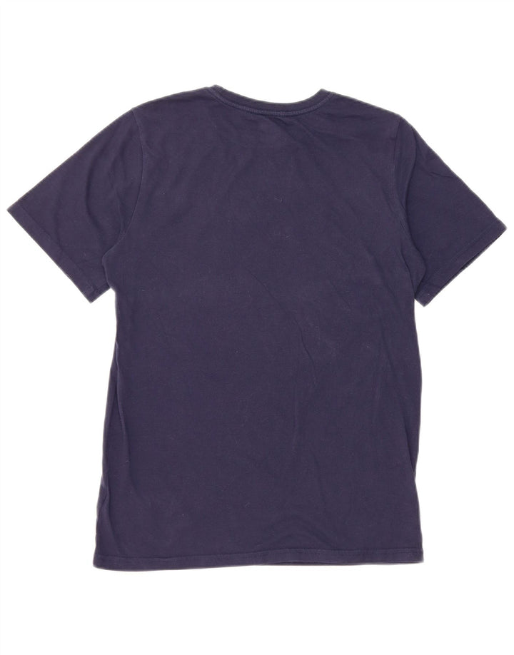 PUMA Jungen T-Shirt mit Grafik, 14–15 Jahre, groß, marineblau, Baumwolle