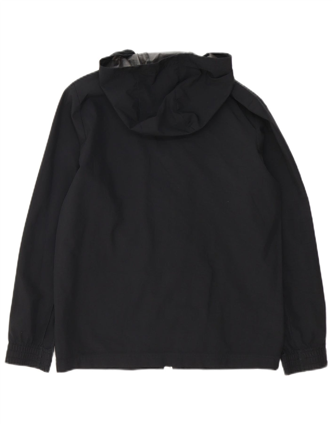 ADIDAS Jungen Ancona Graphic Kapuzen-Regenjacke 11–12 Jahre, schwarzes Polyester