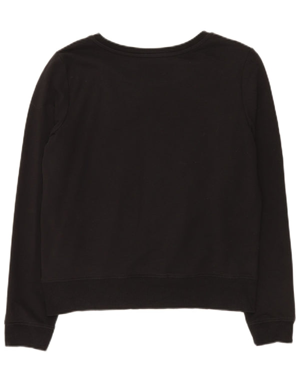 MOSCHINO Damen-Sweatshirt in Übergröße, Gr. 10, kleines schwarzes Herz