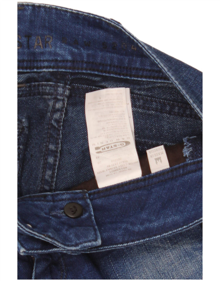 G-STAR Womens Slim Jeans W28 L32 Blue Cotton