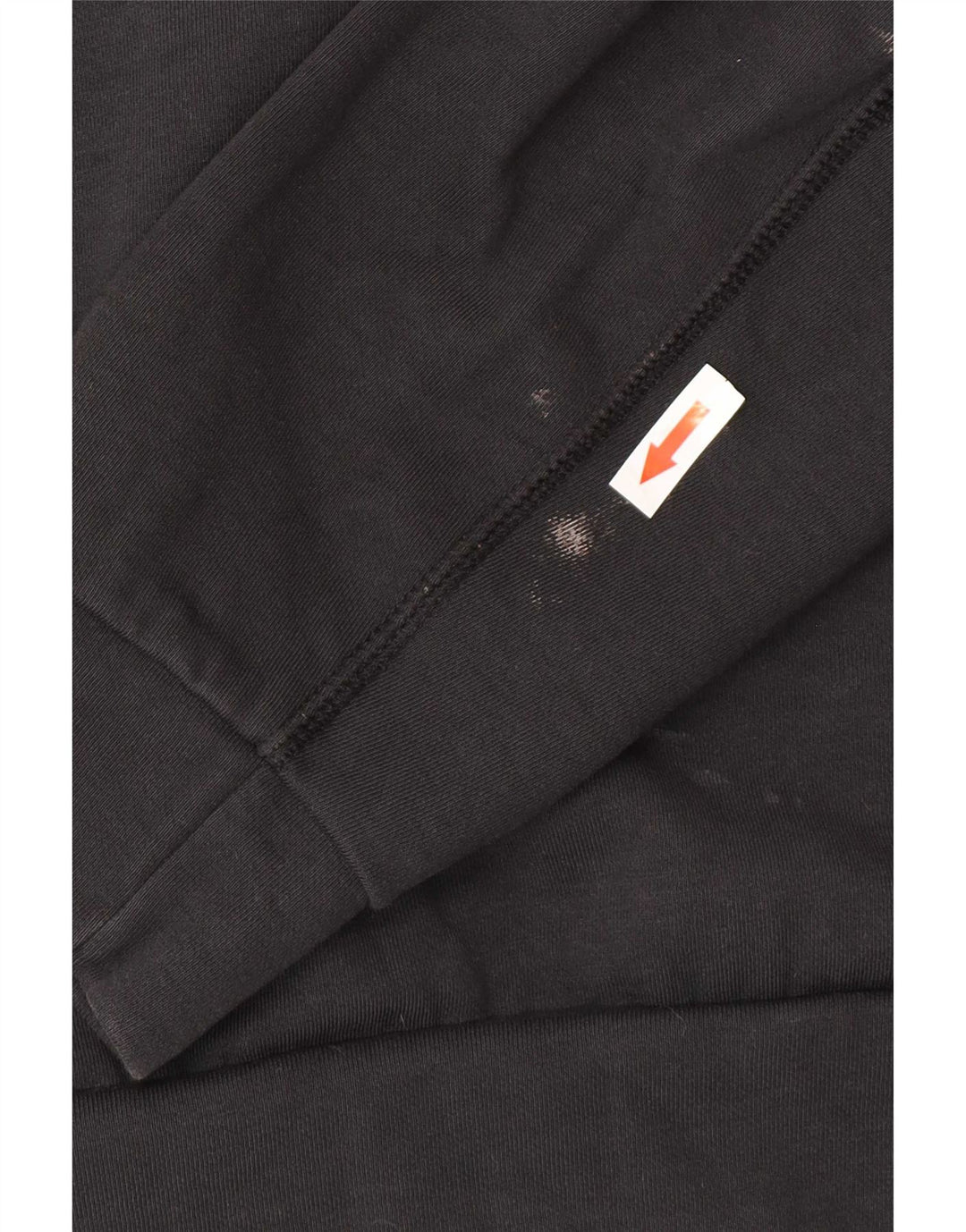 Nike Herren-Sweatshirt mit Reißverschluss am Hals, mittlere schwarze Baumwolle