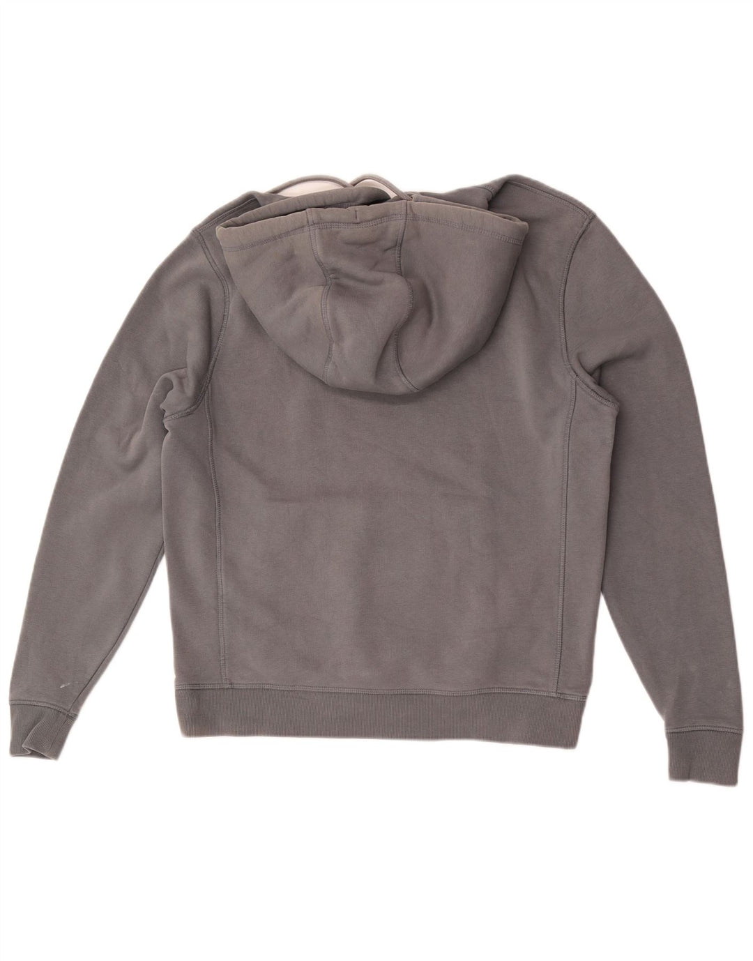 Jack Wills Herren-Kapuzenpullover mit Grafik, Größe S, graue Baumwolle