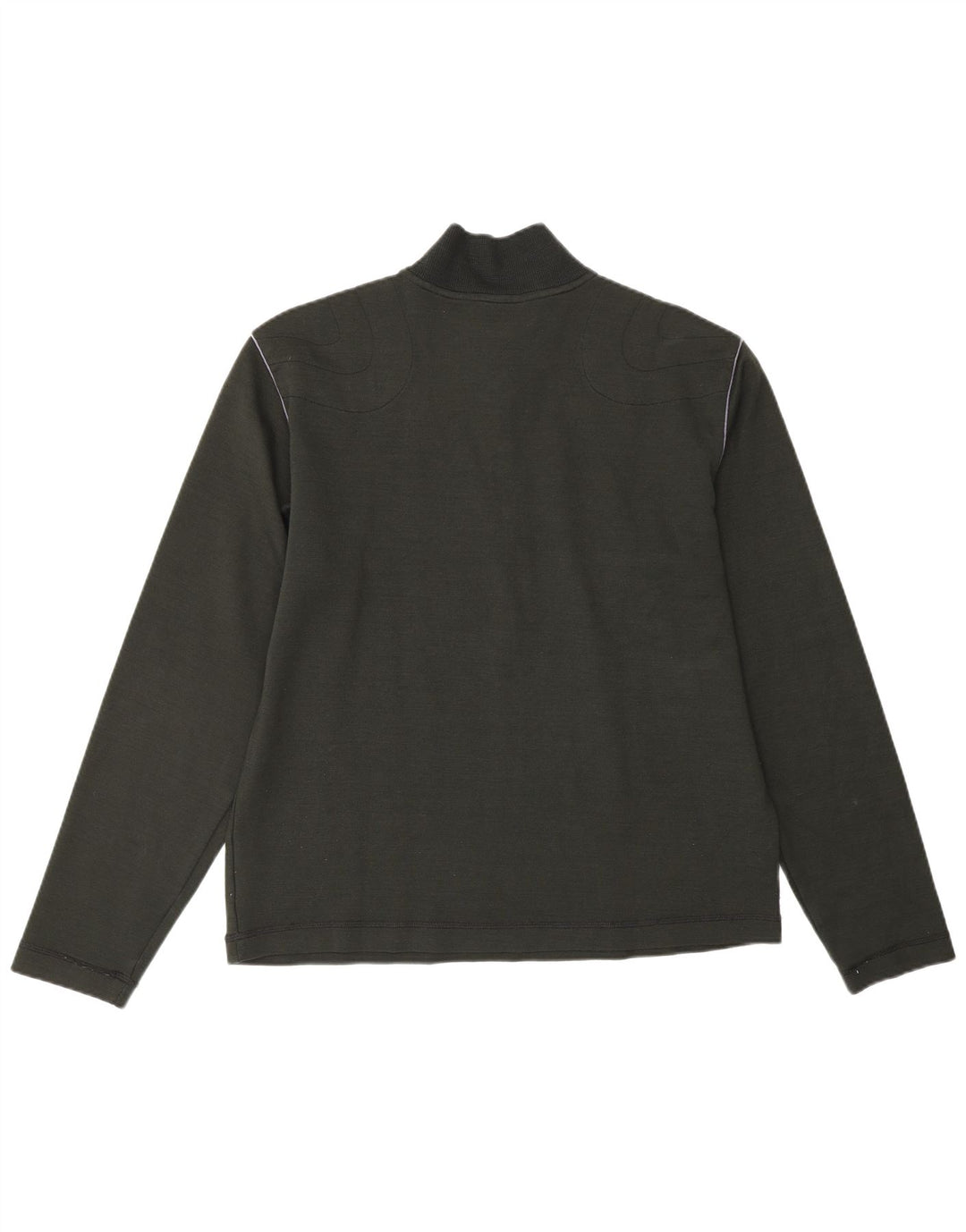 CALVIN KLEIN JEANS Damen Pullover-Trainingsanzugoberteil mit Reißverschluss, UK 18, XL, Khaki