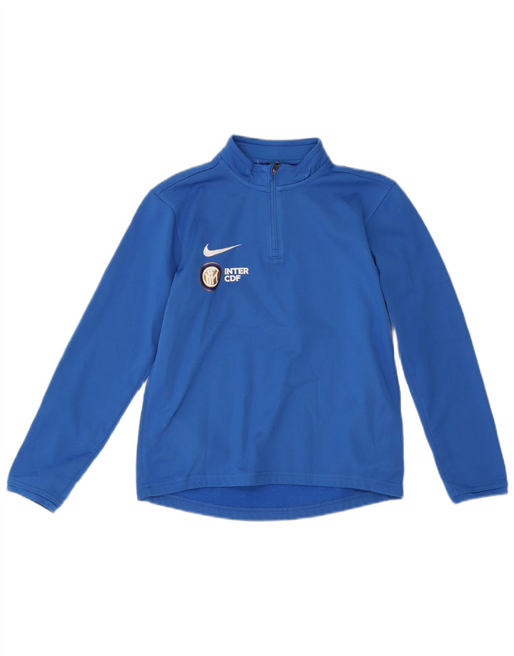 Nike Inter Mailand Grafik-Sweatshirt für Jungen, 10–11 Jahre, Mittelblau