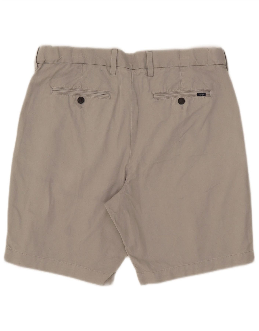 Marks & Spencer Herren Chinoshorts W36 Large Grau Baumwolle