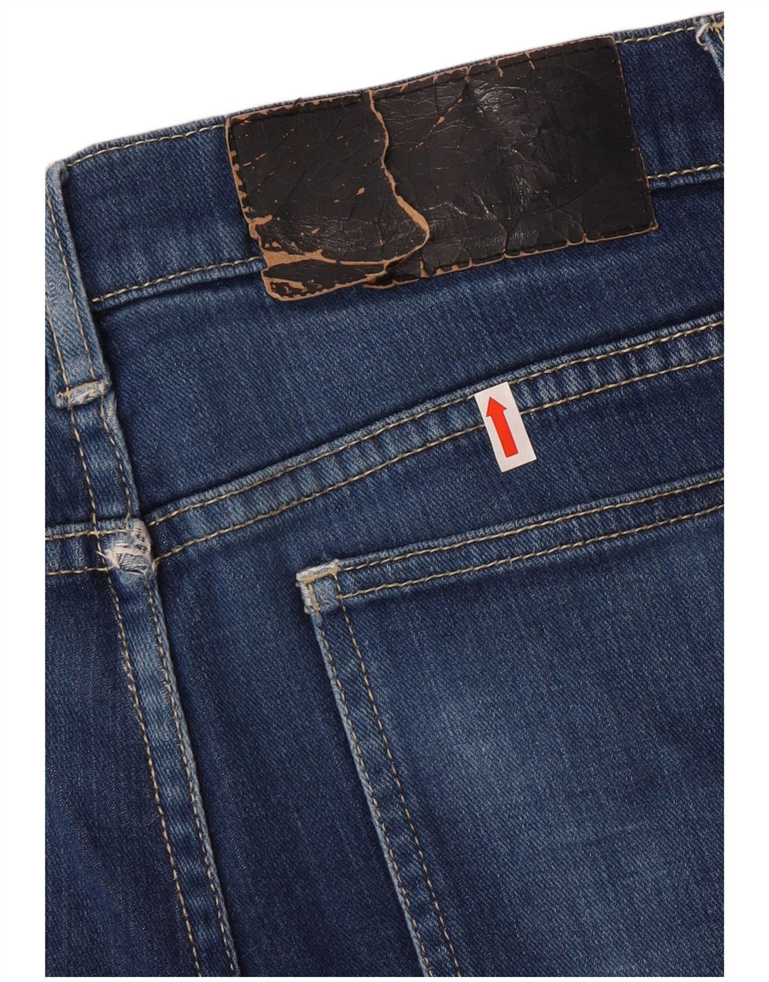 CHEAP MONDAY Damen Slim Jeans W32 L33 Blaue Baumwolle