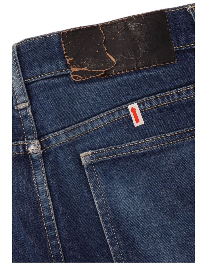 CHEAP MONDAY Damen Slim Jeans W32 L33 Blaue Baumwolle