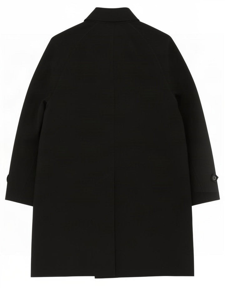 Marks & Spencer Damen-Mantel in Standard-Passform, UK 16, Größe L, Schwarz, Polyester