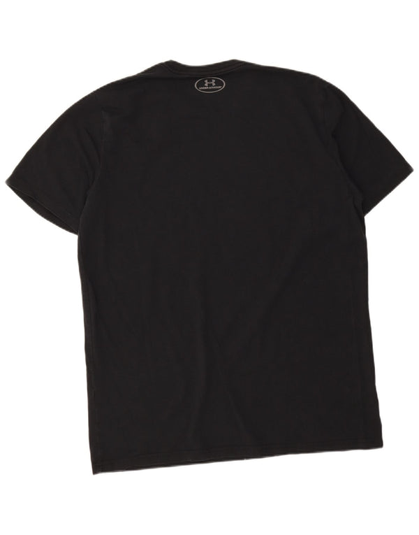 Under Armour Herren Heat Gear Graphic T-Shirt Top Large Schwarz