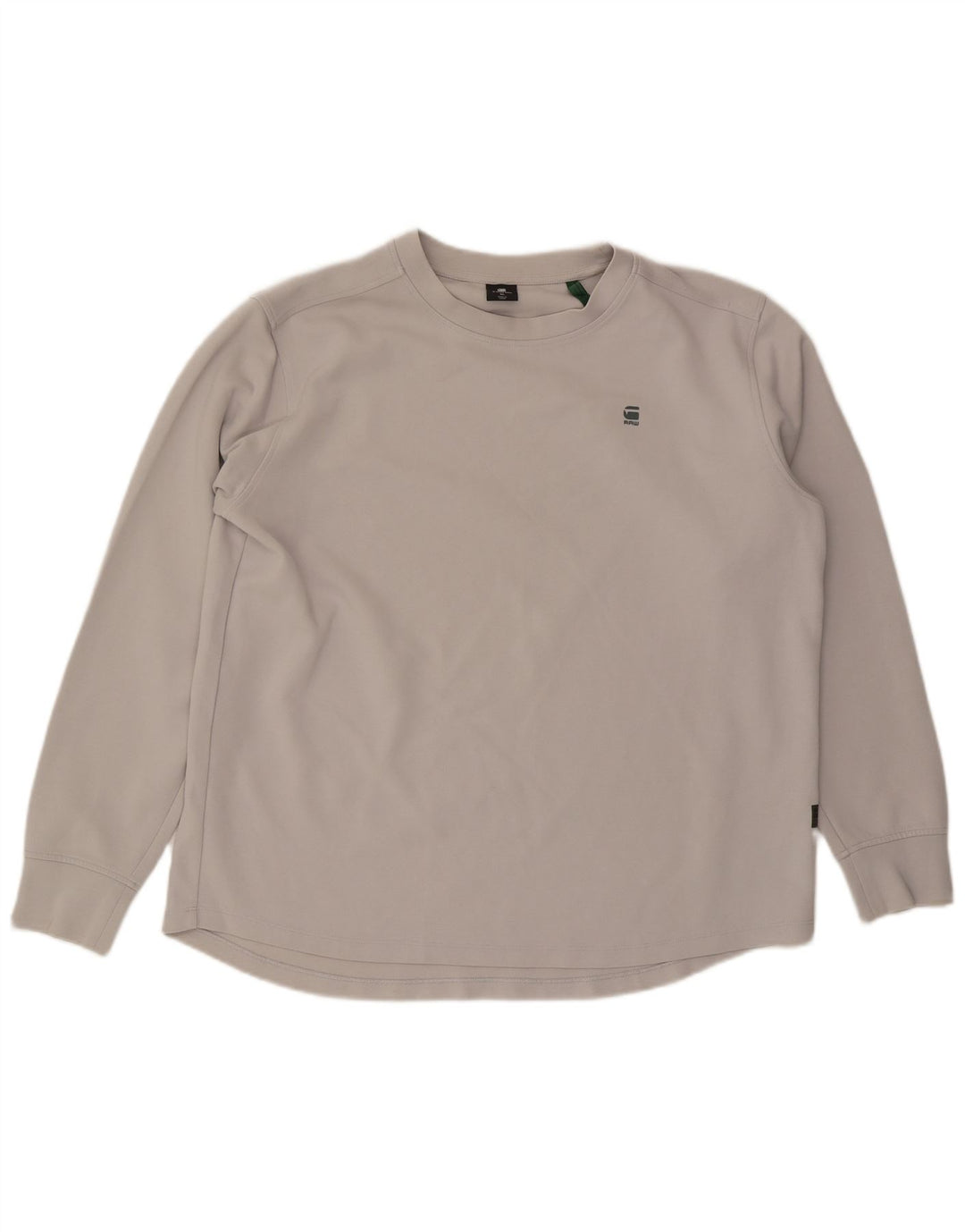 G-Star Herren Top Langarm XL Grau Baumwolle