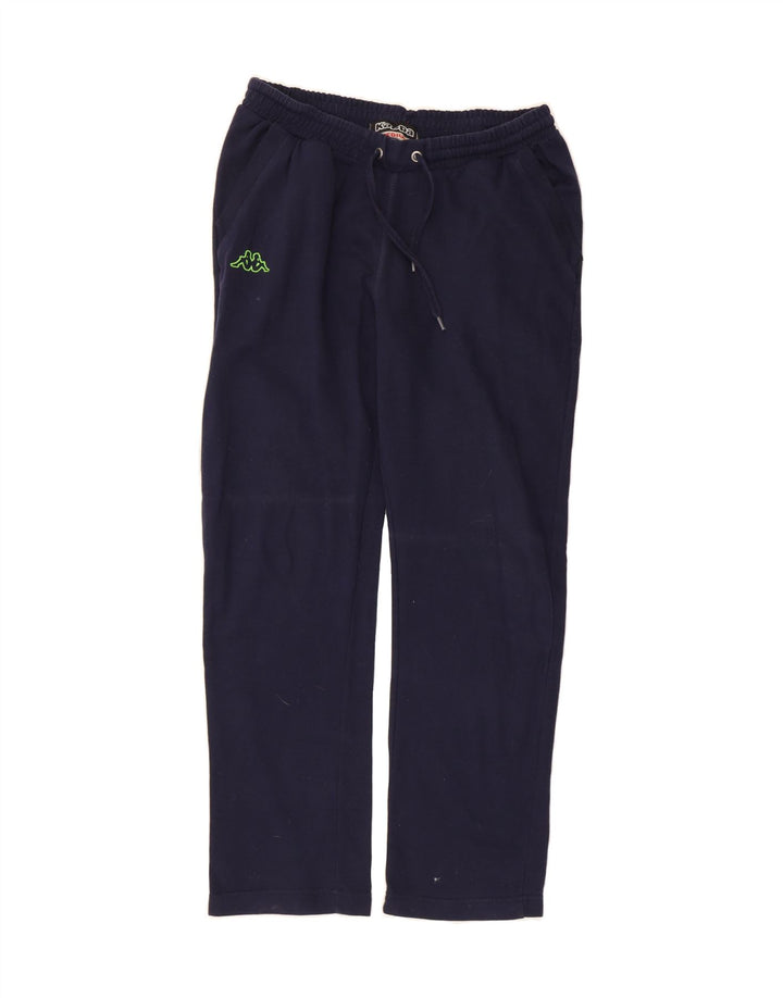 KAPPA Mens Tracksuit Trousers Medium  Navy Blue Cotton Vintage Kappa and Second-Hand Kappa from Messina Hembry 
