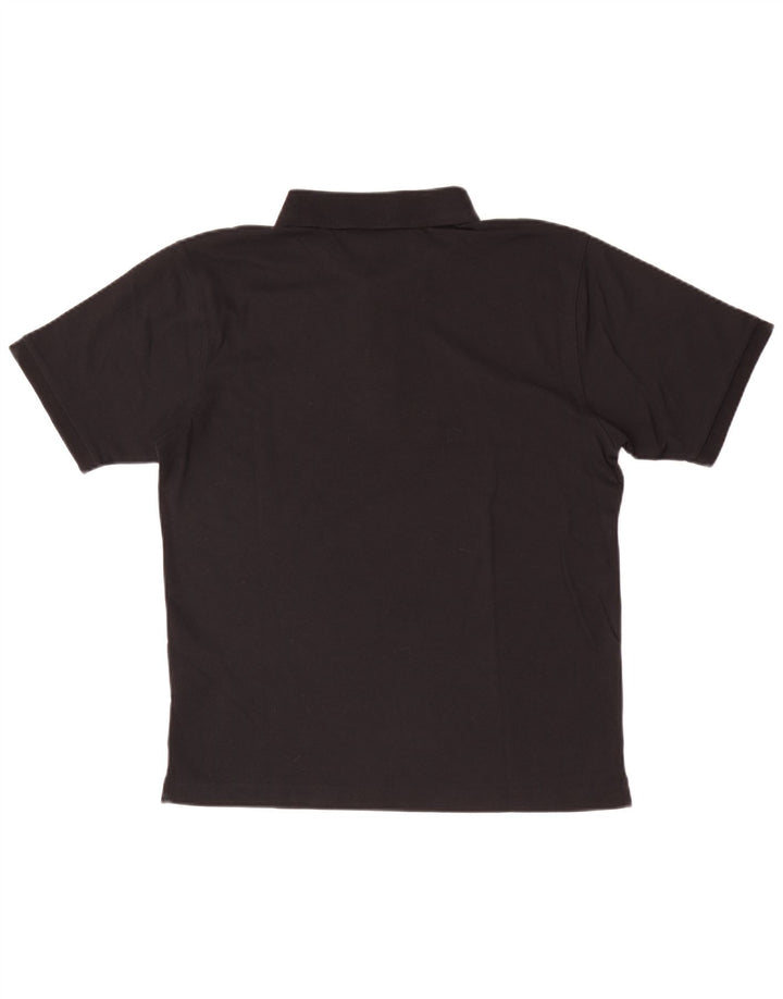Champion Herren-Poloshirt, Größe S, schwarze Baumwolle