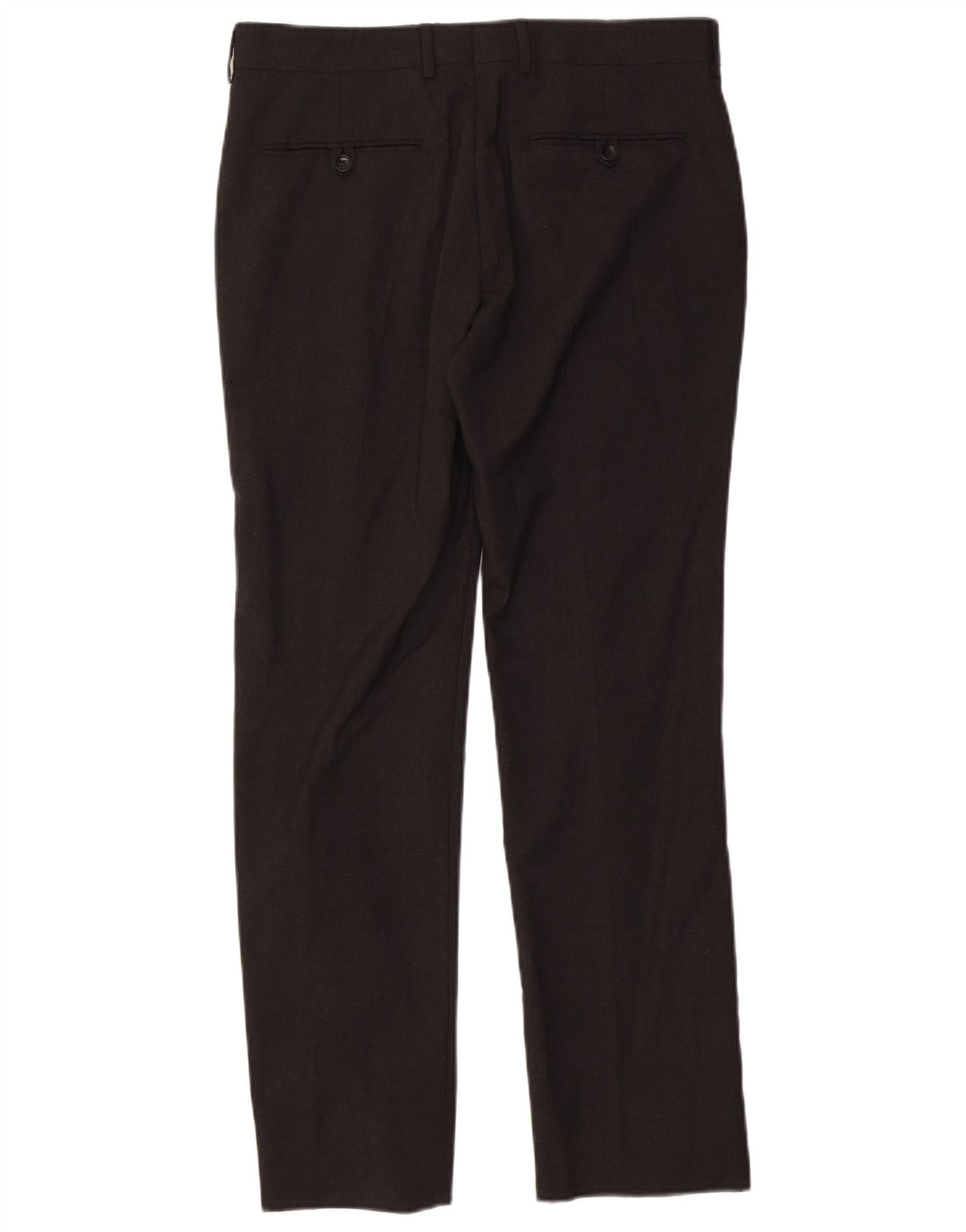 Gerade Anzughose für Herren von Zara, EU 40, mittelgroß, W31, L30, grau, Polyester