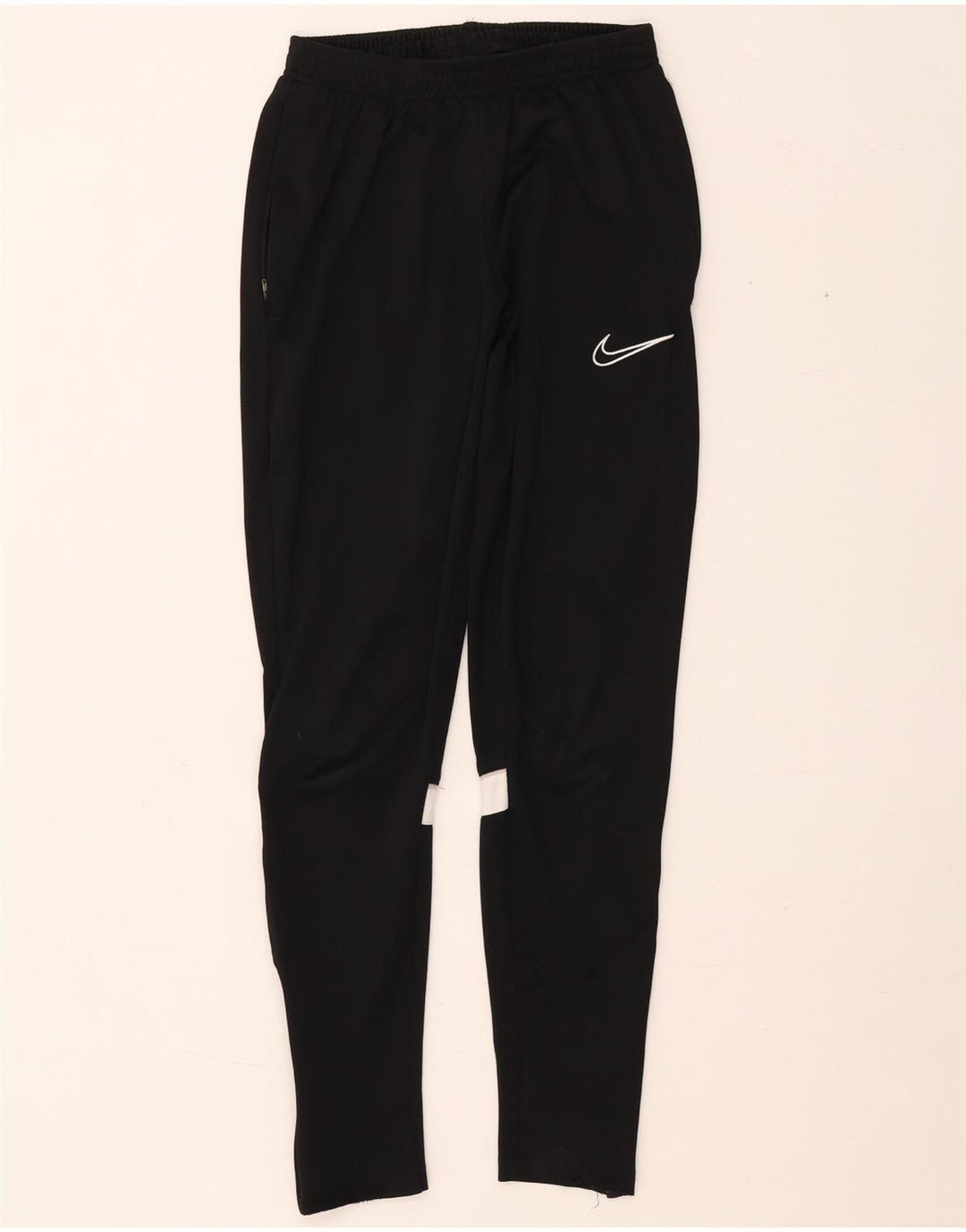 Nike Damen Dri Fit Trainingshose UK 6 XS Schwarz Polyester