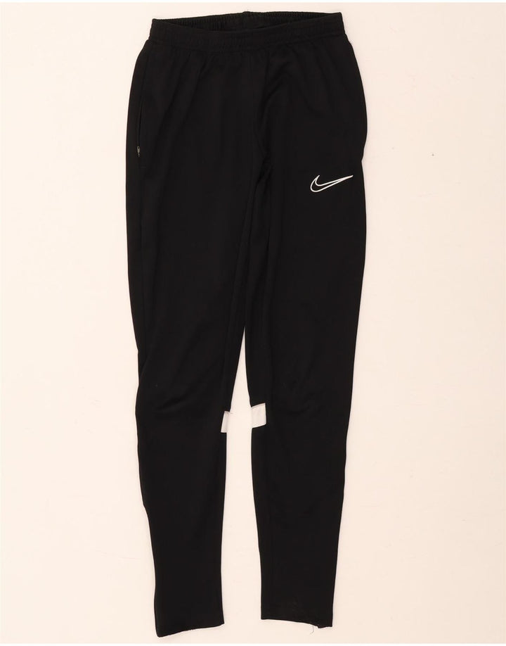 Nike Damen Dri Fit Trainingshose UK 6 XS Schwarz Polyester