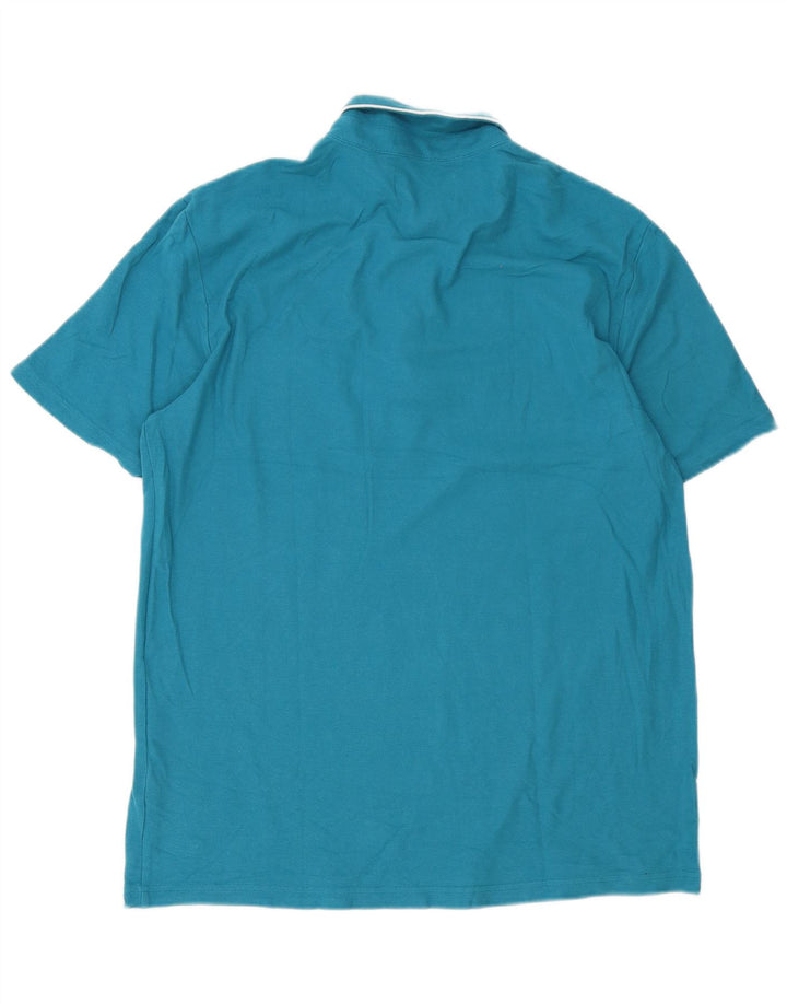 Penguin Herren Poloshirt XL Blau Baumwolle