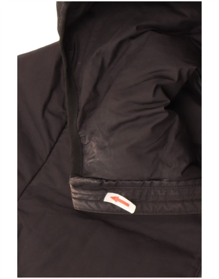Adidas Damen Kapuzenjacke, gepolstert, UK 4/6, XS, Schwarz, Polyester