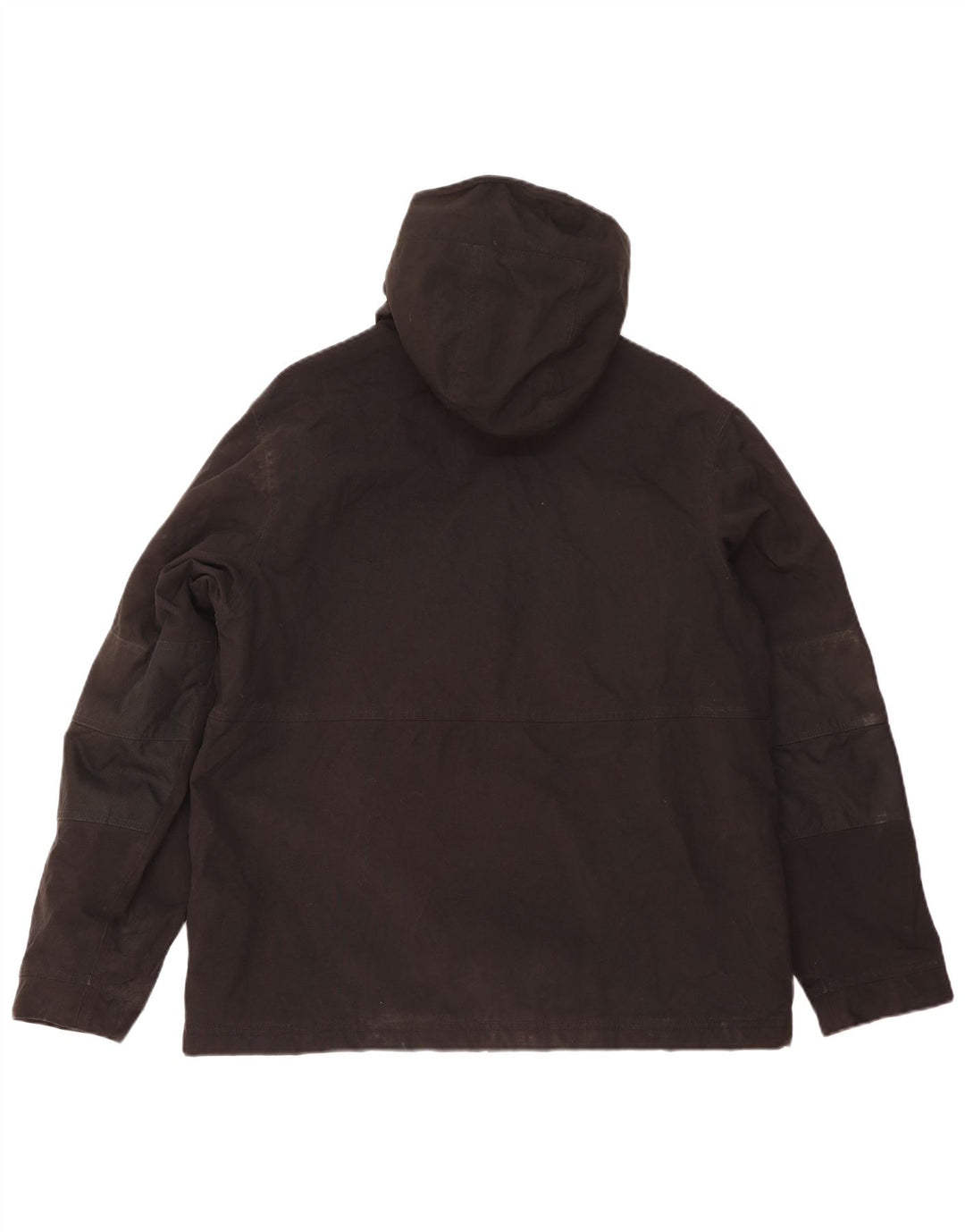Timberland Herren-Windbreakerjacke mit Kapuze, UK 40, Größe L, Schwarz, Polyamid