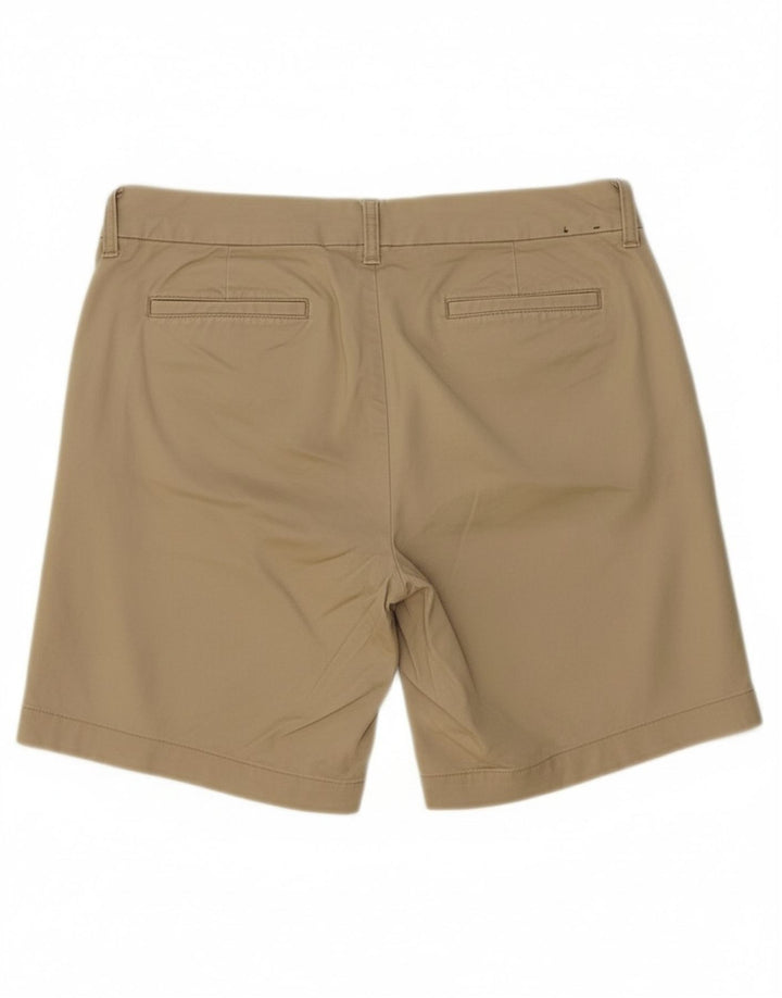 J. CREW Womens Chino Shorts US 8 Medium W32  Beige Cotton