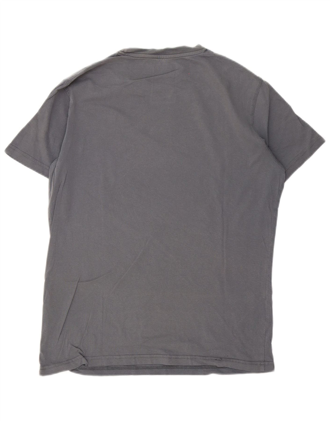 Sundek Herren Heritage Graphic T-Shirt-Oberteil aus mittelgrauer Baumwolle