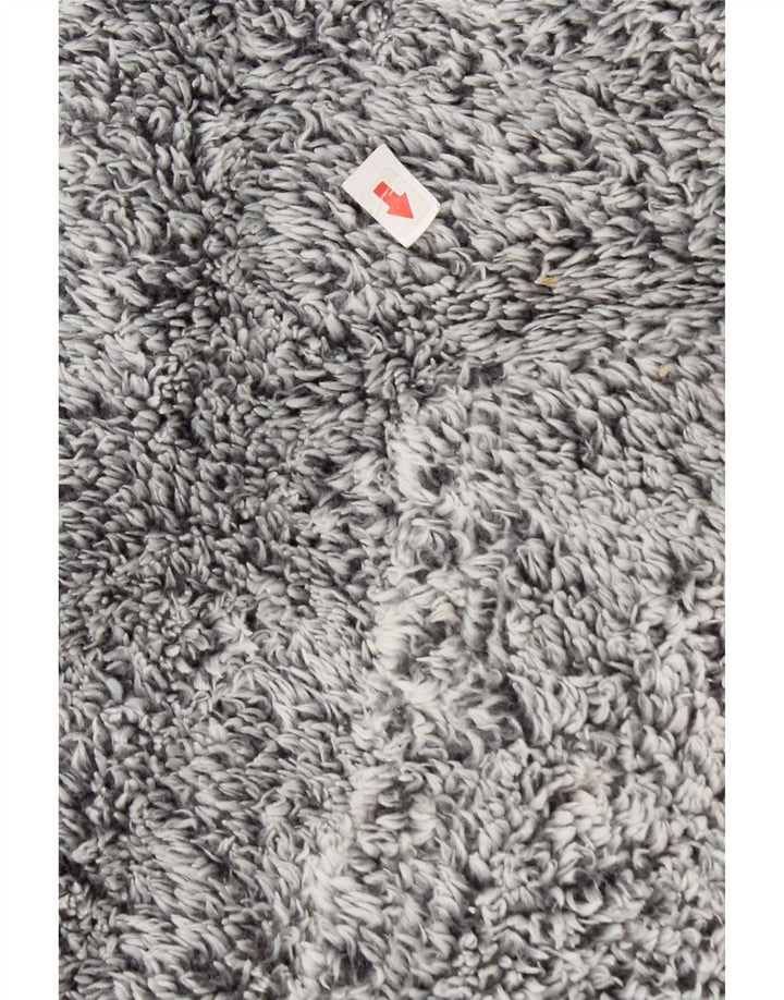 John Lewis Damen-Fleecepullover mit Kapuze, UK 14, Mittelgrau, Polyester