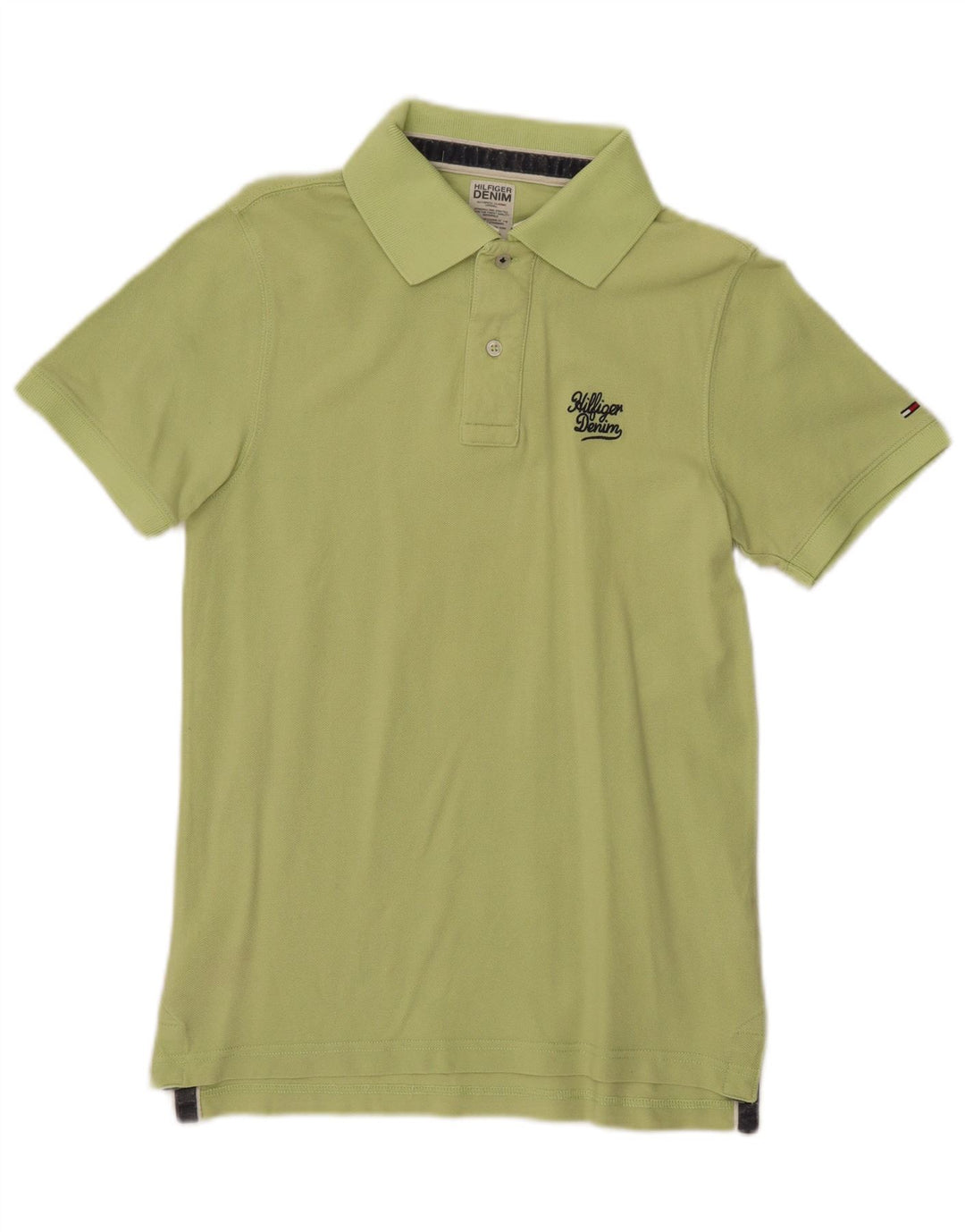 TOMMY HILFIGER Herren Poloshirt Kleine grüne Baumwolle