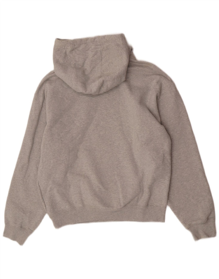 Nike Herren-Kapuzenpullover mit Grafik, Größe S, graue Baumwolle