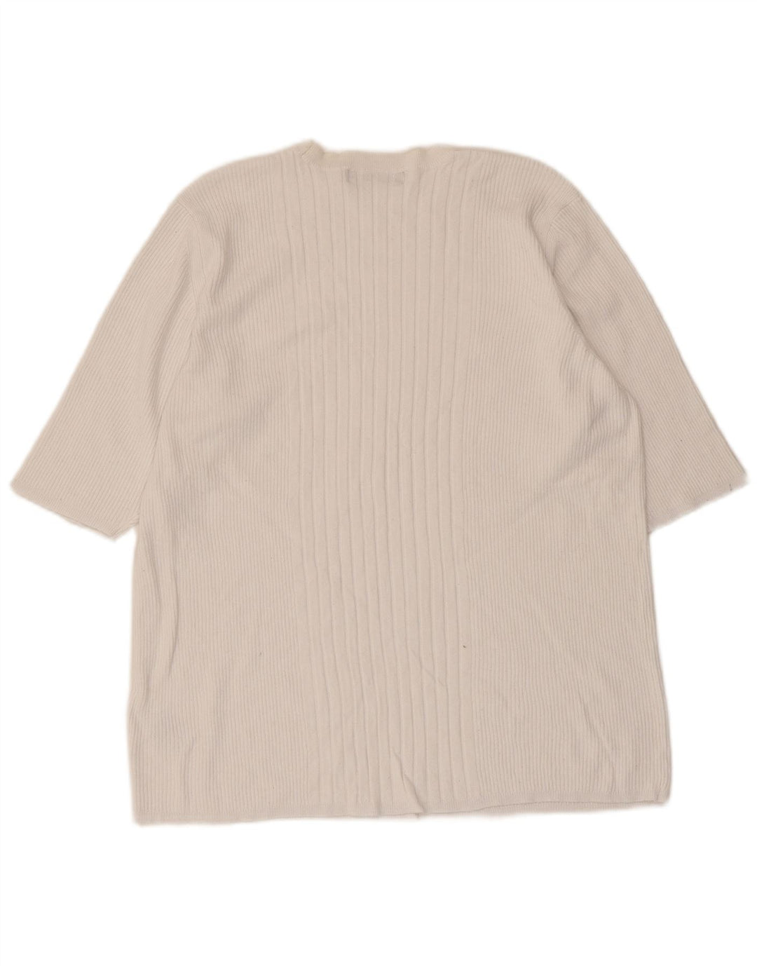 Marks & Spencer Damen Bluse Top UK 18 XL Weiße Viskose