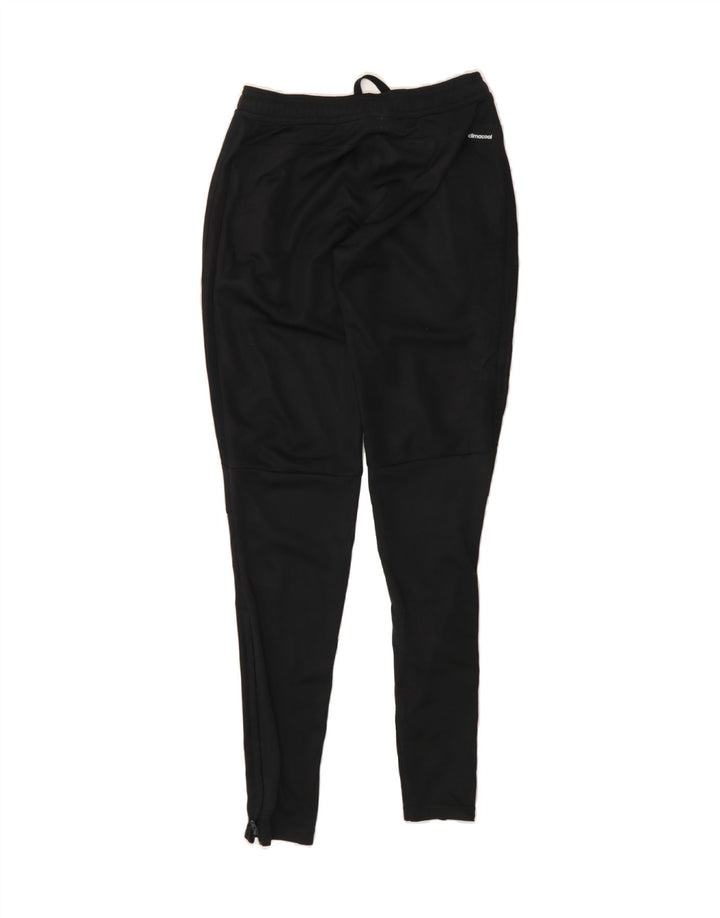 ADIDAS Womens Climacool Tracksuit Trousers UK 4/6 XS Black Polyester Vintage Adidas and Second-Hand Adidas from Messina Hembry 