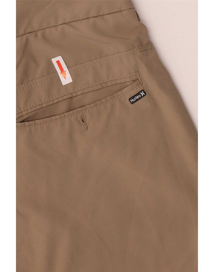 Hurley Chino-Shorts für Jungen, 15–16 Jahre, W33, Khaki, Polyester