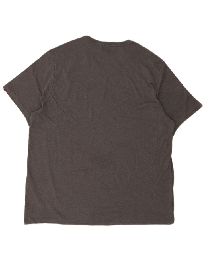 LEVI'S Herren T-Shirt Top 2XL Grau Baumwolle