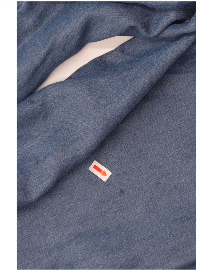 LEE Herrenhemd XL Blau Tencel