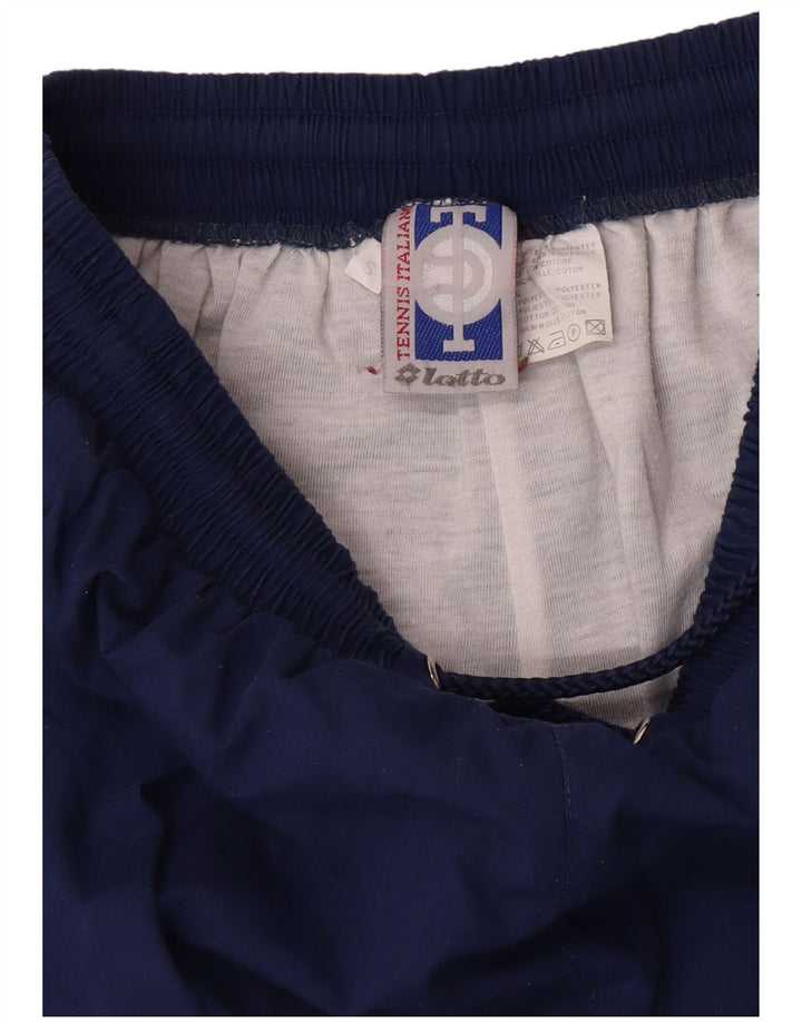 Lotto Herren-Trainingshose, Jogginghose, klein, marineblau, Polyester
