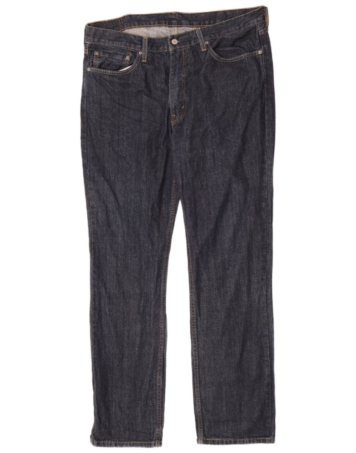 Levi's Herren 514 Straight Jeans W38 L34 Marineblau