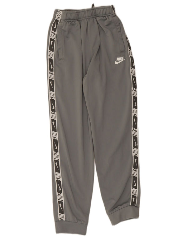 Nike Boys Dri Fit Tracksuit Trousers Joggers 13-14 Years XL Grey