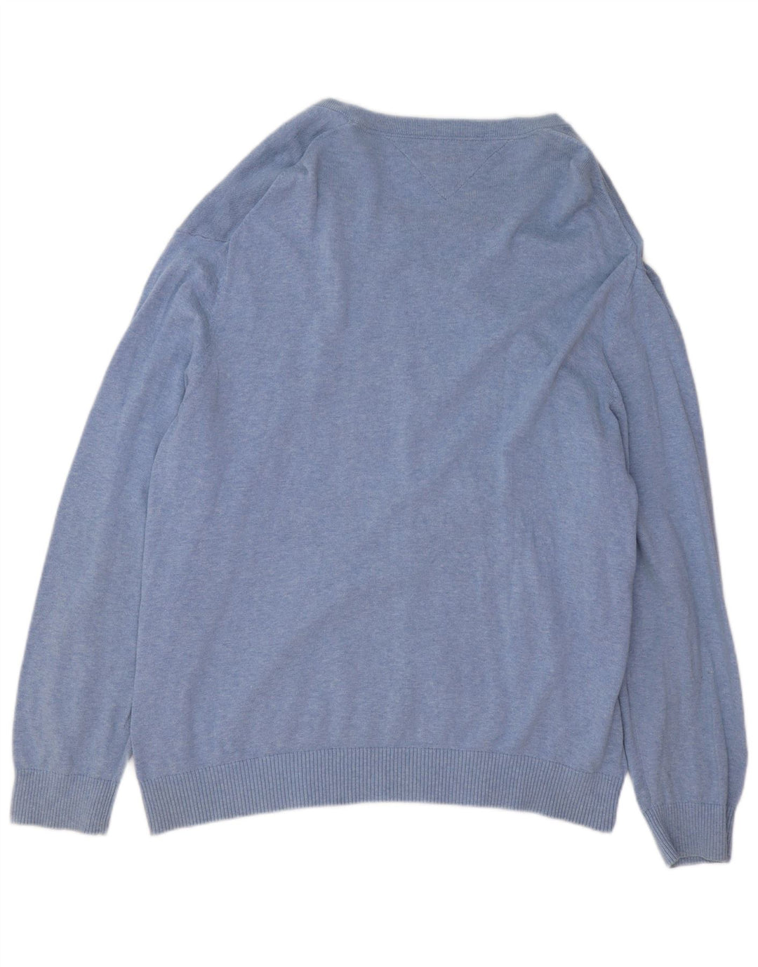 Tommy Hilfiger Herren-Pullover mit V-Ausschnitt, 2XL, Blau
